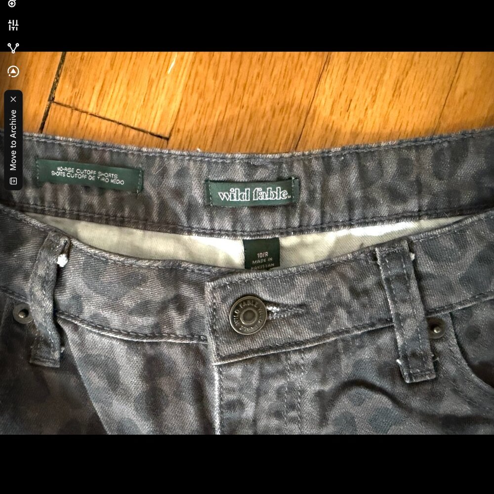 Wild Fable Leopard Shorts